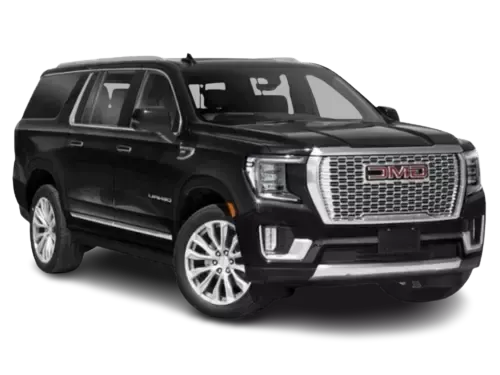 Black GMC Yukon XL SUV