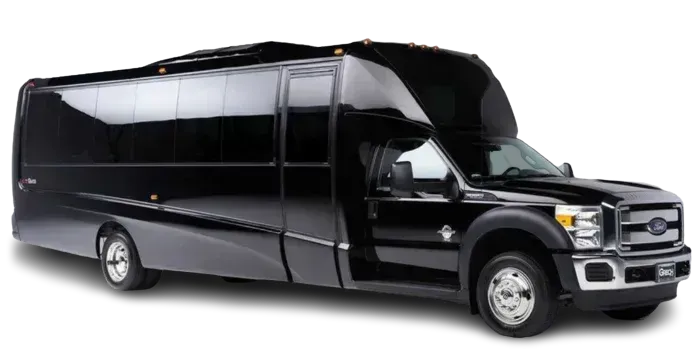 Black Ford party bus