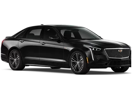 Black Cadillac XTS sedan