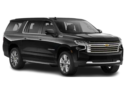 Black Chevy Suburban SUV